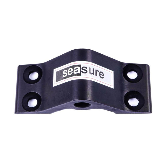 Seasure 18.15 Bottom Transom Gudgeon 8mm dia. - 4 Hole Mounting