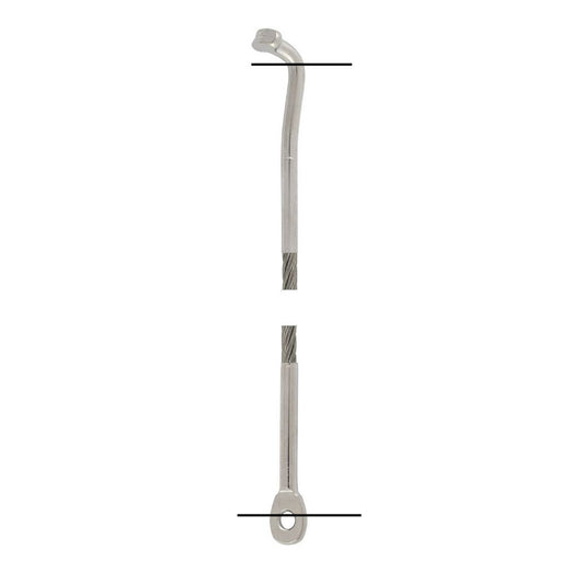 Custom Rigging - Replacement Shrouds for Albacore (Pair)