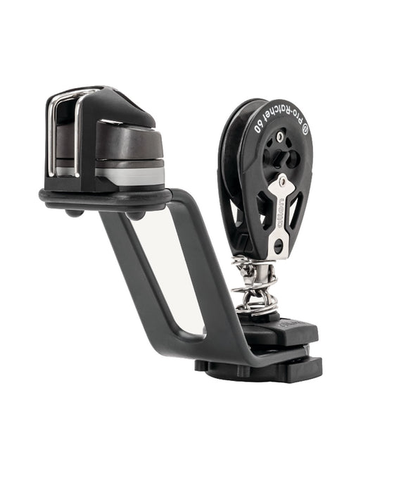 Allen A5166 STANDARD Height Mainsheet Jammer with 60mm Pro-Ratchet Block
