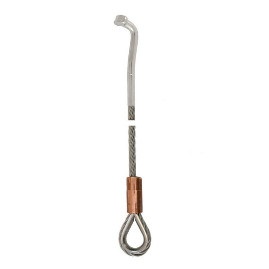 Custom Rigging - Wire Rigging Talurit Hardeye to Swaged 'T' Terminal
