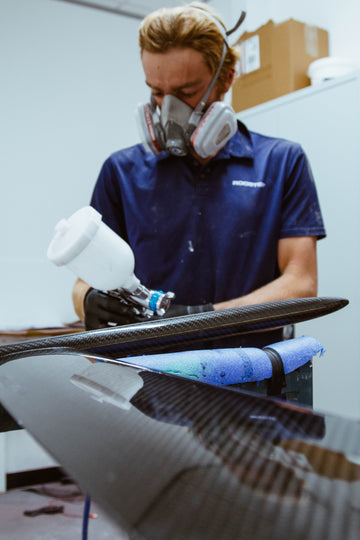 From Lowly Lockdown to New Board and Hydrofoil Repair - By Isaac Lines