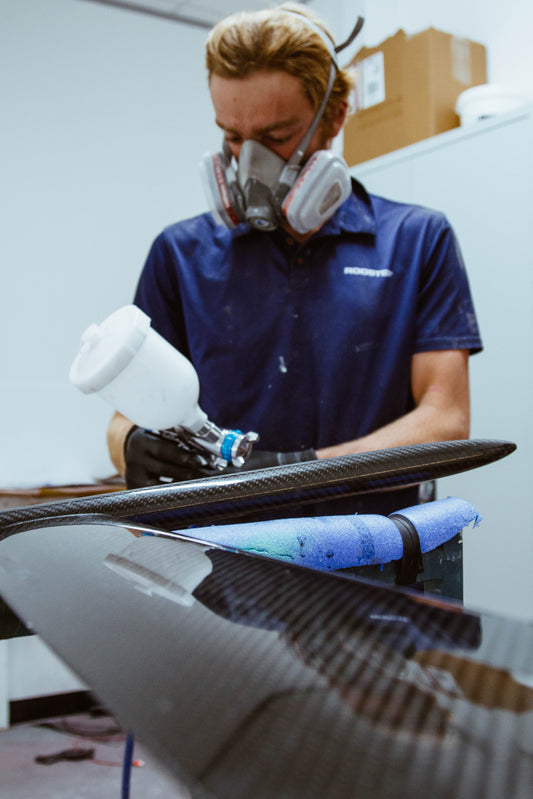 From Lowly Lockdown to New Board and Hydrofoil Repair - By Isaac Lines