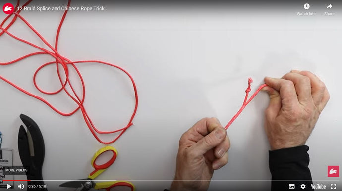 Chinese Rope Trick and 12 Braid Spicing