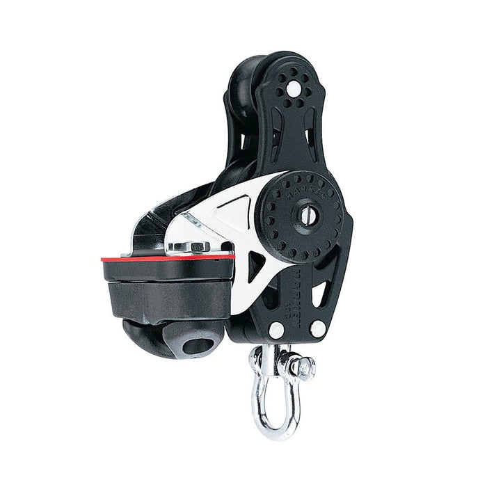 Harken 2657 40mm Carbo Fiddle Block with Carbo Cam Cleat