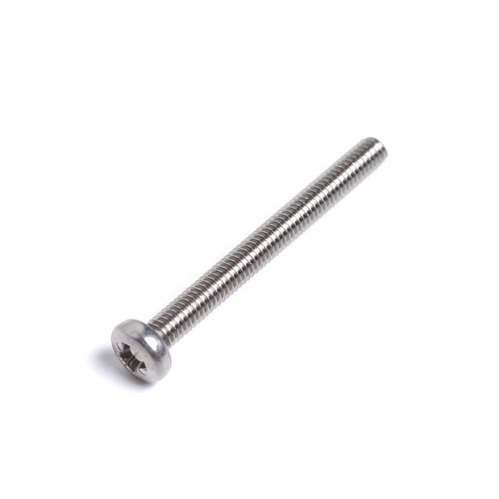 M4 x 40mm Pan Head Machine Screw - A4 Stainless Steel
