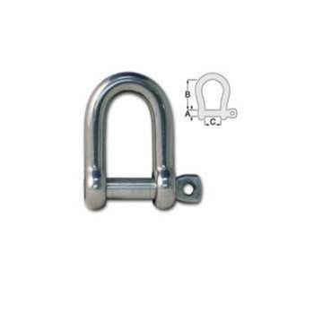 6mm Forged D Shackle