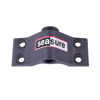 SeaSure 18.15B Transom Gudgeon with Carbon Bush 8mm dia - 4 Hole Mounting
