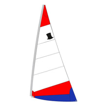 Load image into Gallery viewer, Official Topper Sail 5.3 - Red/Blue - Folded