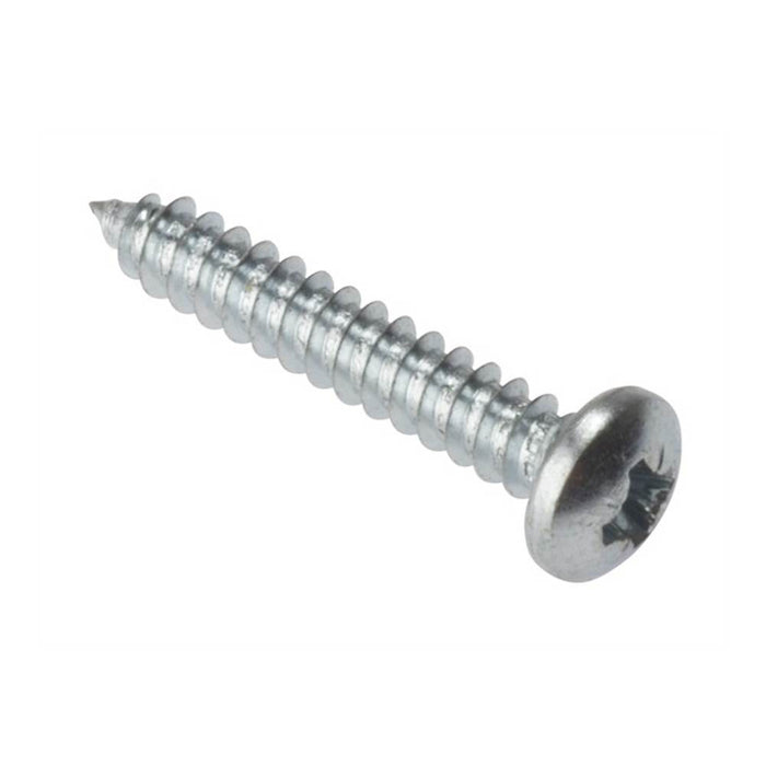 Self Tapping Screw Gauge 12x 1.5"  Pozi Pan Head - A4 Stainless Steel
