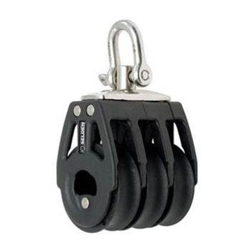Selden 404-101-08 Block, BBB40 Triple Swivel
