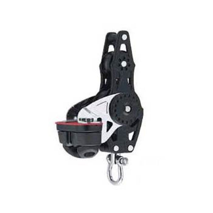 Harken 2658 40mm Carbo Fiddle with 471 Cam Cleat & Becket