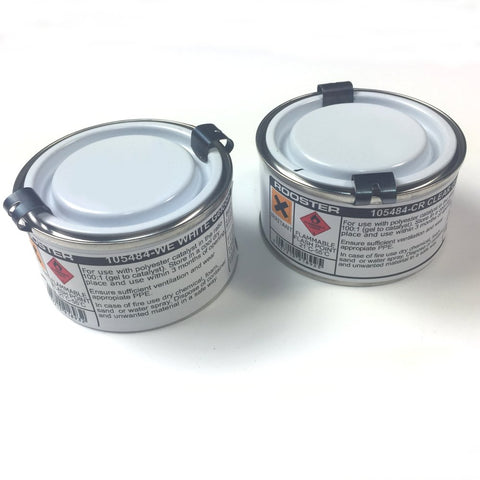Basic Gelcoat 75ml Tin (Clear and White)