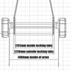 180-250 Type Approved Combi Road Trailer Complete - 8" wheels