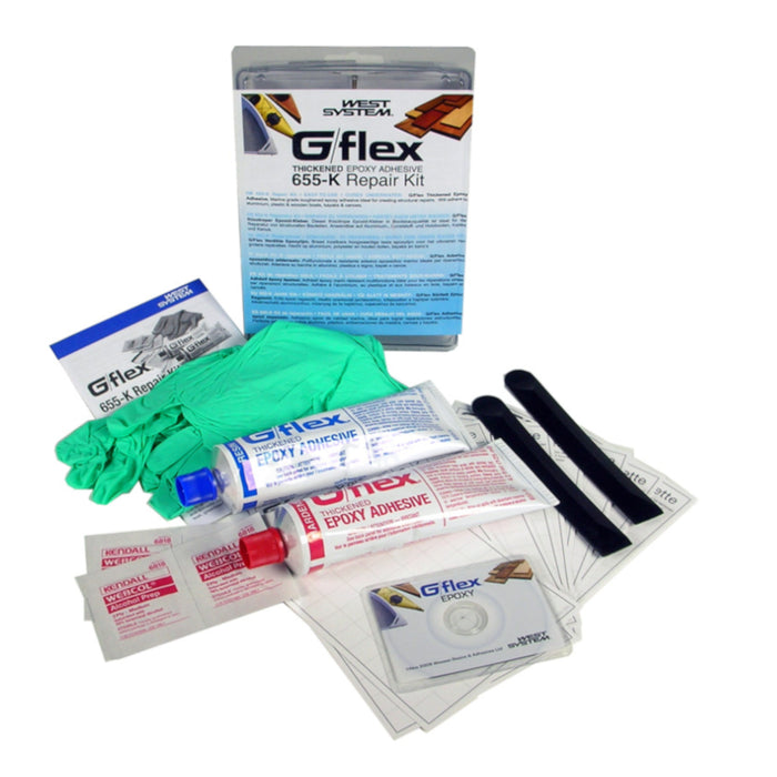 West System G/flex 655-K Adhesive Epoxy Repair Kit