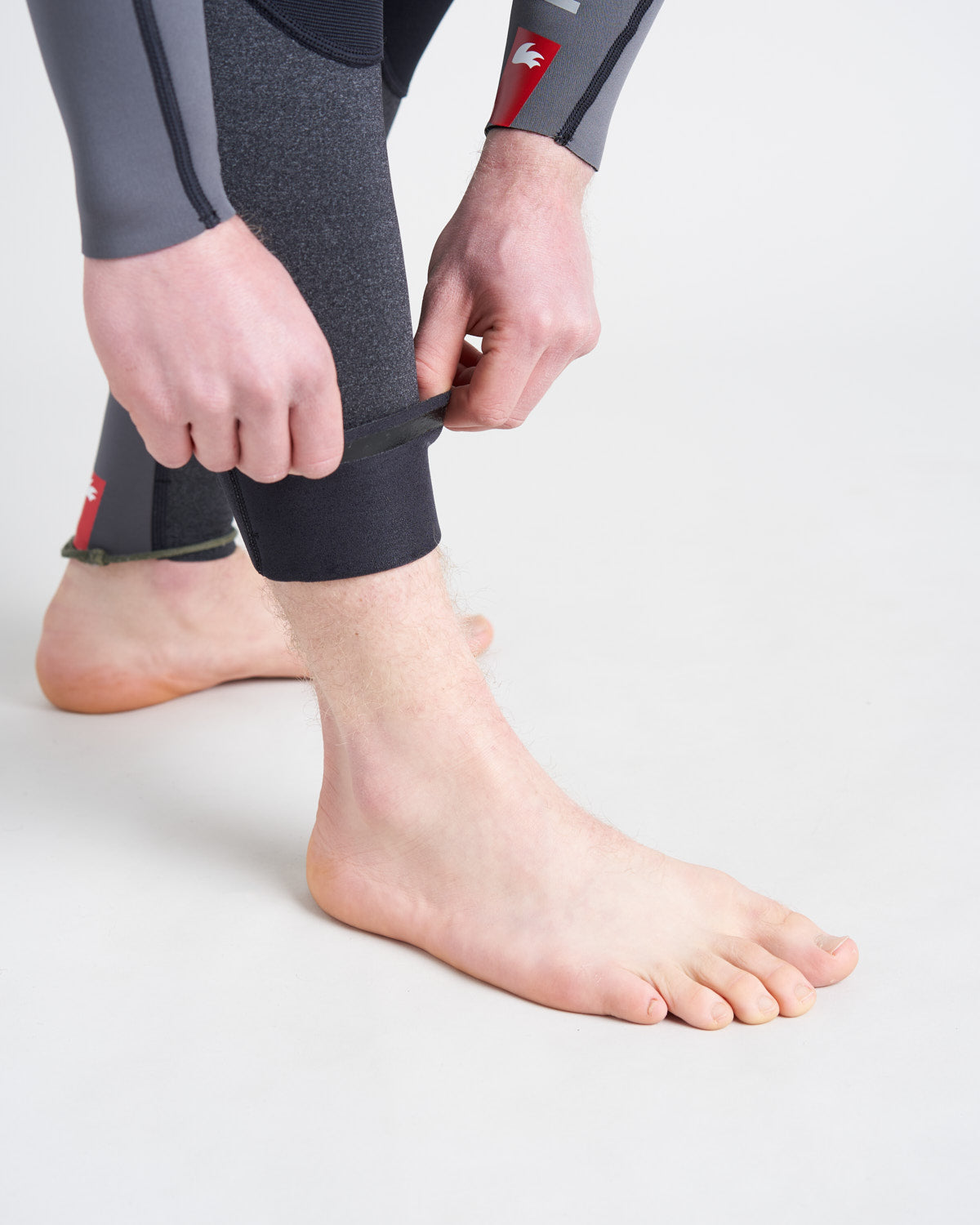Rooster ThermaFlex Full Length Westsuit, Unisex, Black/Grey, 3/2mm