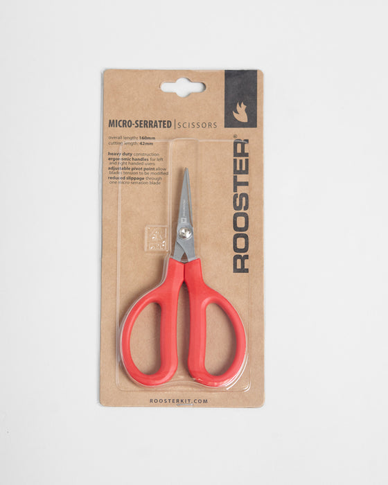 Rooster Micro Serrated Scissors