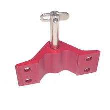 Load image into Gallery viewer, Seasure 18.14DLR 5mm Bottom Transom Release Pintle (RED) - 4 Hole Mounting, Drop Nose Pin