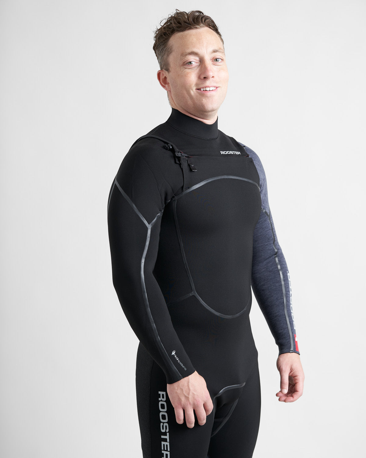 Rooster SuperTherm Steamer Wetsuit, Unisex, Black. 5/4/3mm
