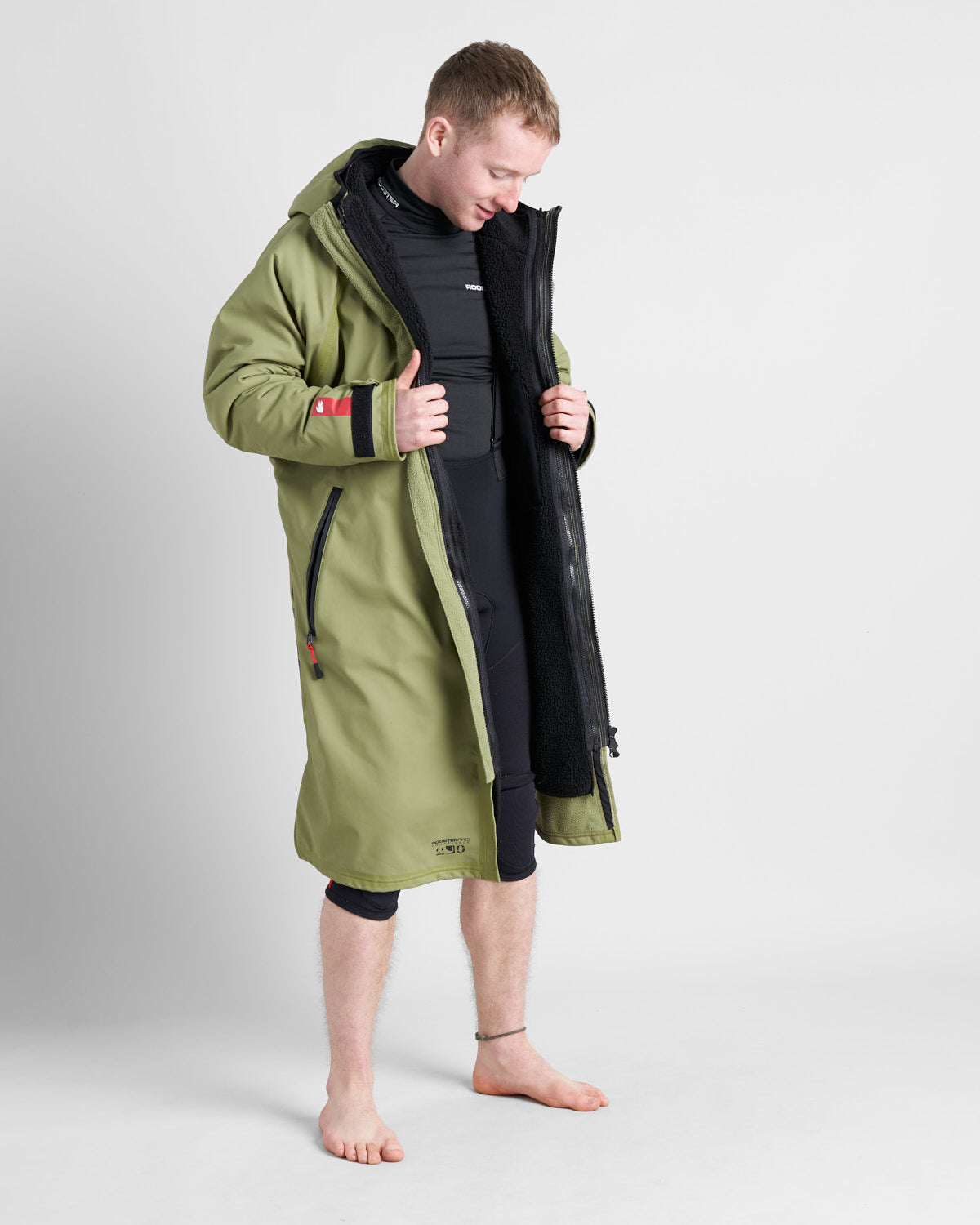 Rooster Robe Rooster Aquafleece Dry Robe, With Hood, Unisex, Oversized watersports ...