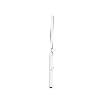 Laser® 4.7 / ILCA4 Holt Replacement Silver Anodised Bottom/Lower Mast