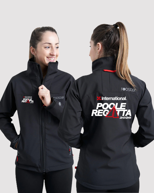 Womens Soft Shell Jacket (Without Hood) (Poole Regatta Custom Printed)