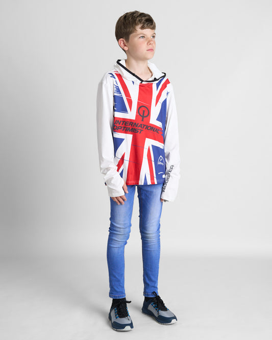 IOCA GBR Team Hooded L/S UVF Top