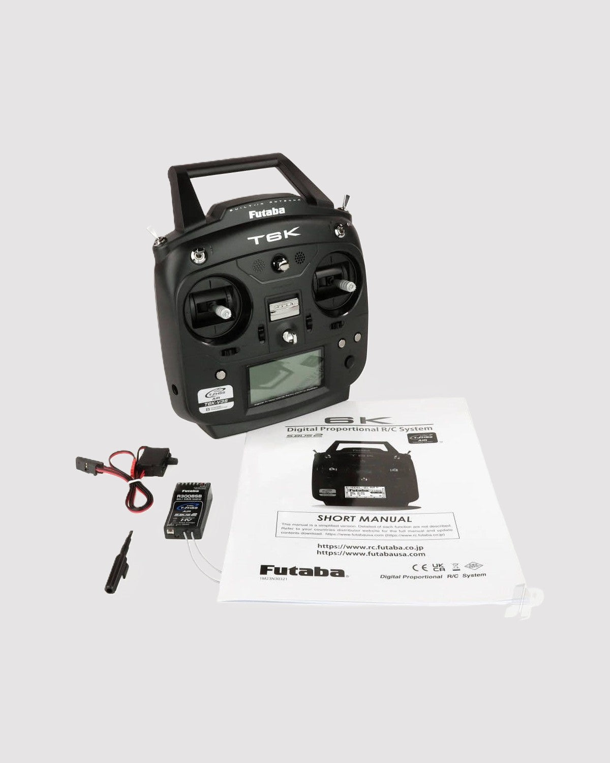 DragonForce 65 V8 - Futaba T6K Premium Radio System – Rooster