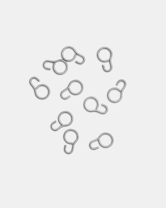 DragonFlite 95 Stainless Steel Sail Clew Hook (10 Pack)